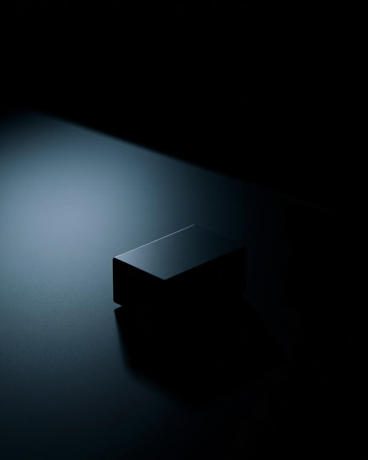 Cinematic product film lighting setup on a studio table
